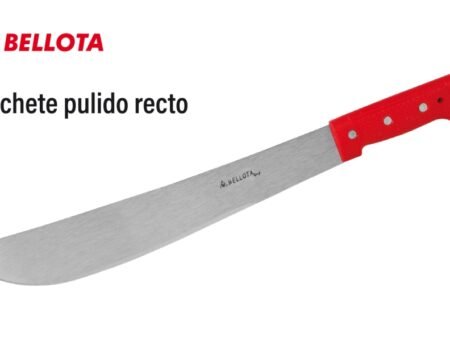 Machete pulido recto