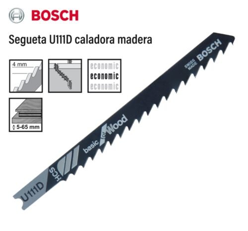 Segueta u111d caladora madera