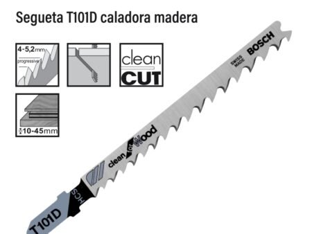 Segueta t101d caladora madera