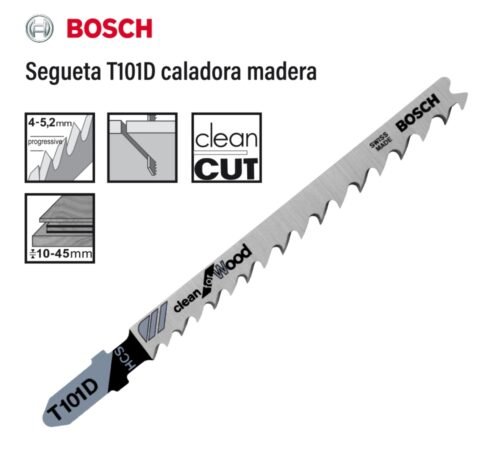Segueta t101d caladora madera