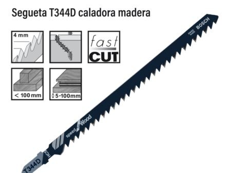 Segueta t344d caladora madera