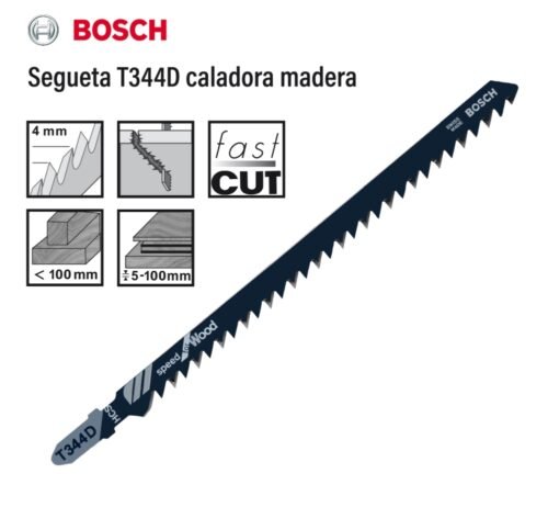 Segueta t344d caladora madera