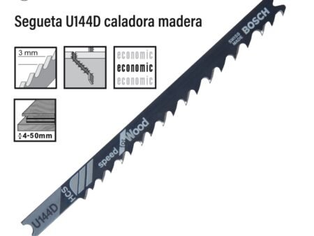 Segueta u144d caladora madera
