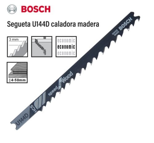 Segueta u144d caladora madera