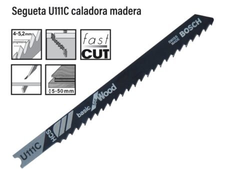 Segueta u111c caladora madera