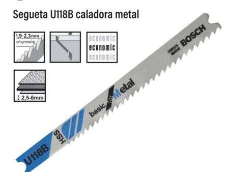 Segueta u118b caladora metal