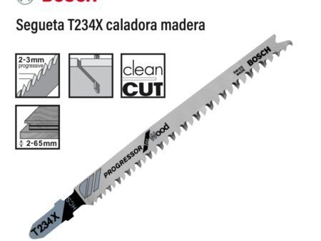 Segueta t234x caladora madera