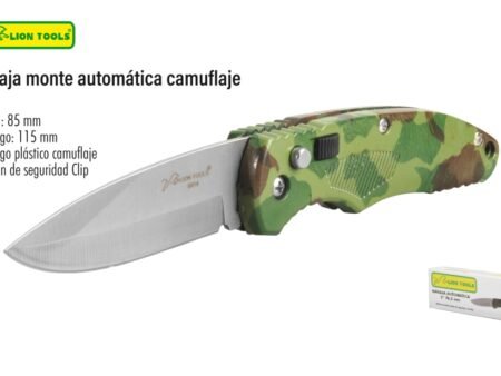 Navaja monte automática camuflaje