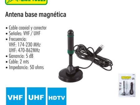 Antena base magnética