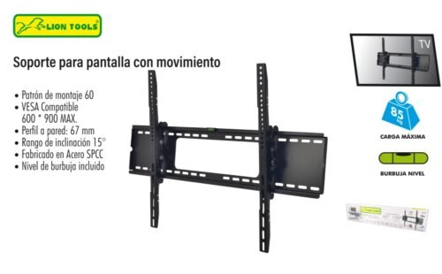 Soporte para pantalla con movimiento 40 a 120"