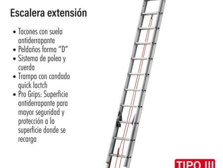 Escalera extensión