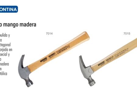 Martillo mango madera
