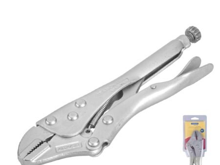 Pinza presión quijada recta