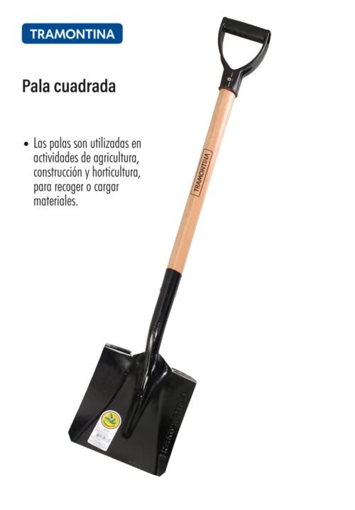Pala cuadrada