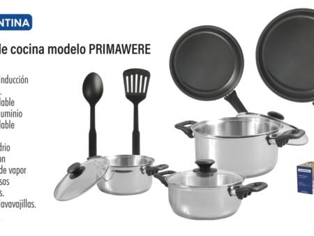 Batería de cocina modelo primawere