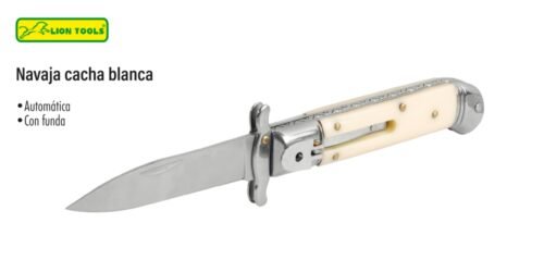 Navaja cacha blanca
