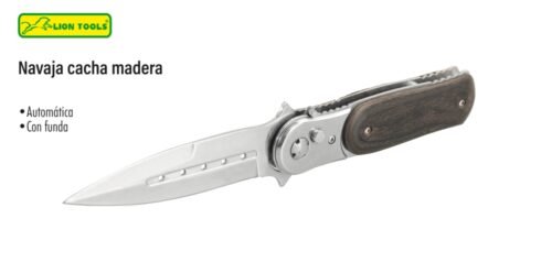 Navaja cacha madera