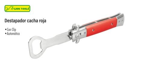 Destapador cacha roja