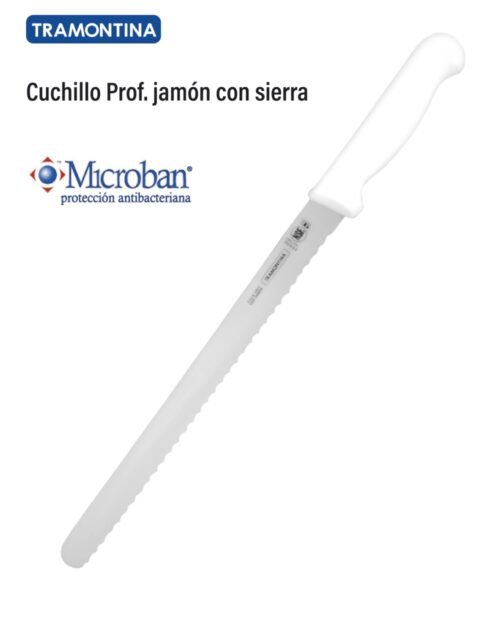 Cuchillo prof. jamón con sierra