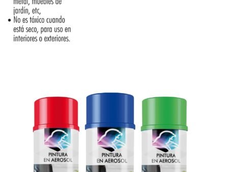Pintura en aerosol 400 ml lion tools