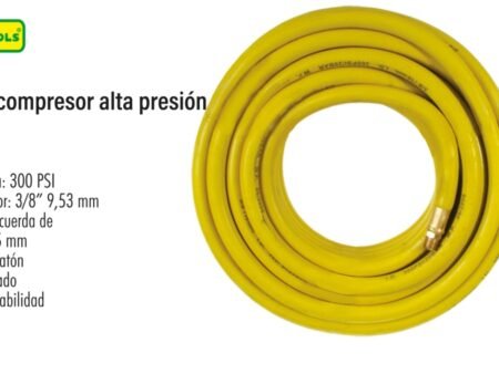 Manguera compresor alta presión