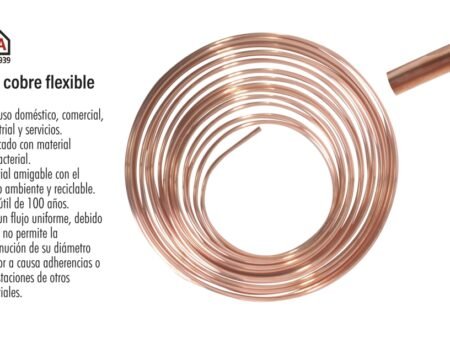 Tubo cobre flexible