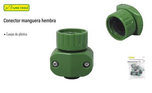 Conector manguera hembra