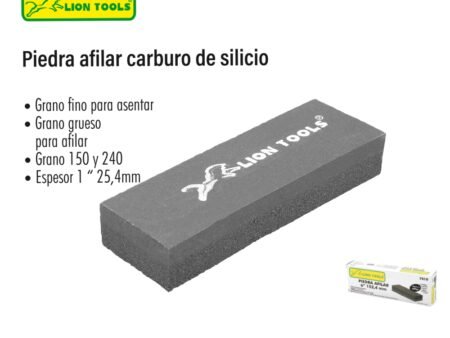 Piedra afilar carburo de silicio