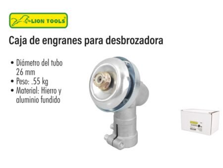 Caja de engranes para desbrozadora