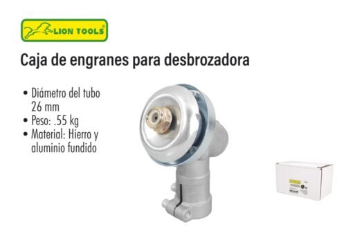 Caja de engranes para desbrozadora