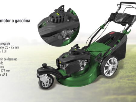 Podadora con motor a gasolina