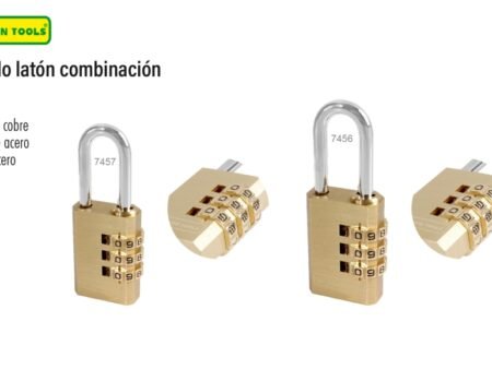 Candado latón combinación