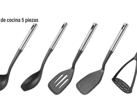 Juego de utensilios de cocina 5 piezas