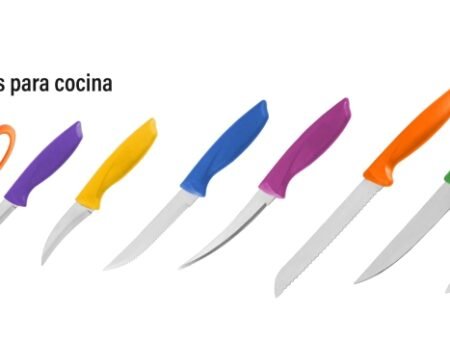 Juego de cuchillos y tijeras para cocina