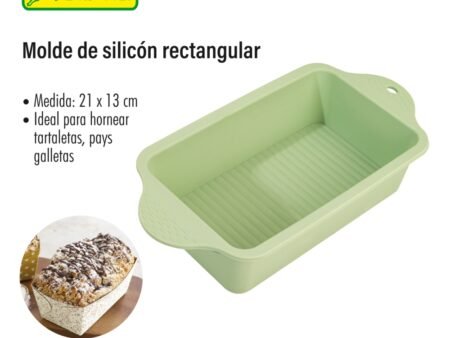 Molde de silicon rectangular