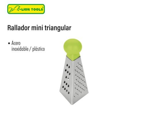 Rallador mini triangular