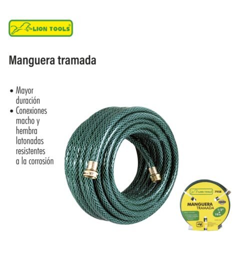 Manguera tramada