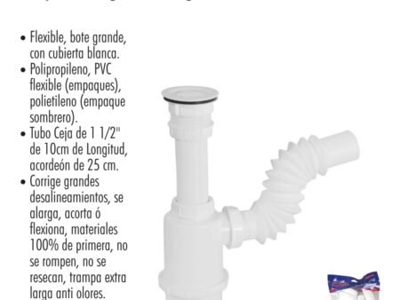 Cespol bote grande fregadero