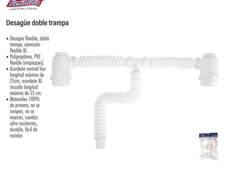 Desague doble trampa