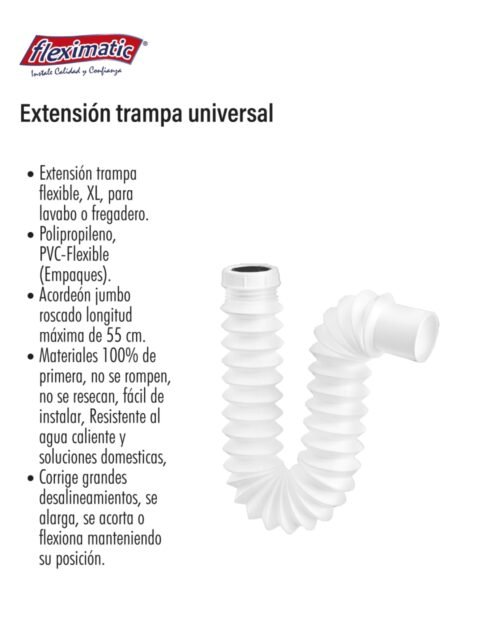 Extensión trampa universal