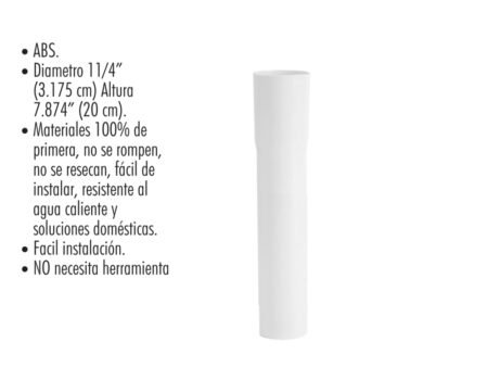 Extensión lavabo