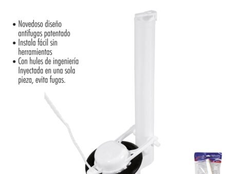 Válvula descarga sanitario