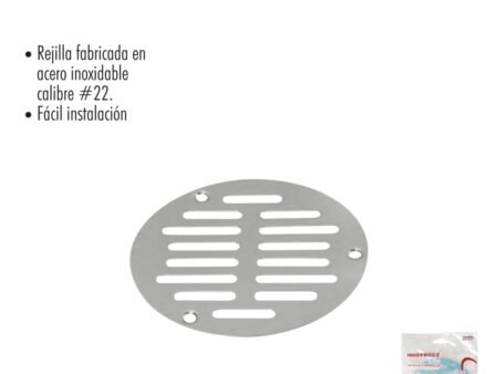 Rejilla acero inoxidable