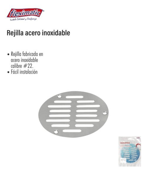 Rejilla acero inoxidable