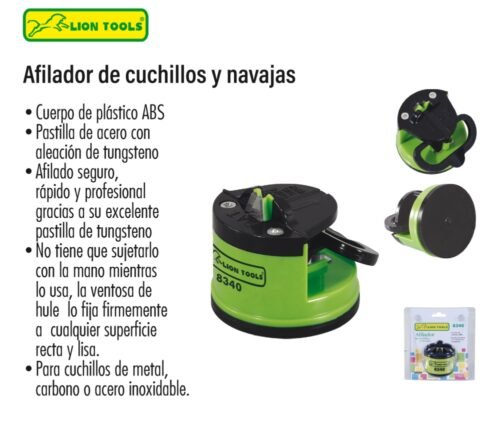 Afilador de cuchillos y navajas