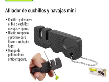 Afilador de cuchillos y navajas mini