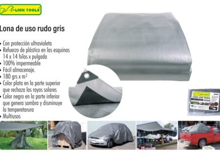Lona uso rudo gris