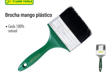 Brocha mango plástico