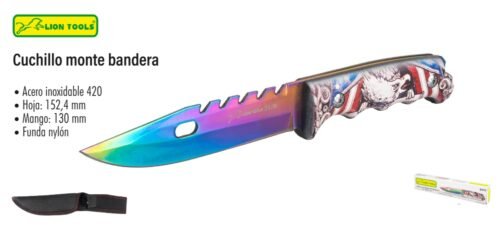 Cuchillo monte bandera