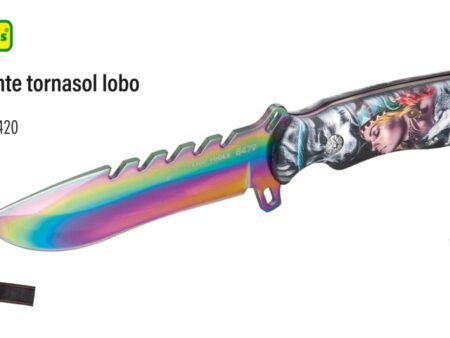 Cuchillo monte tornasol lobo